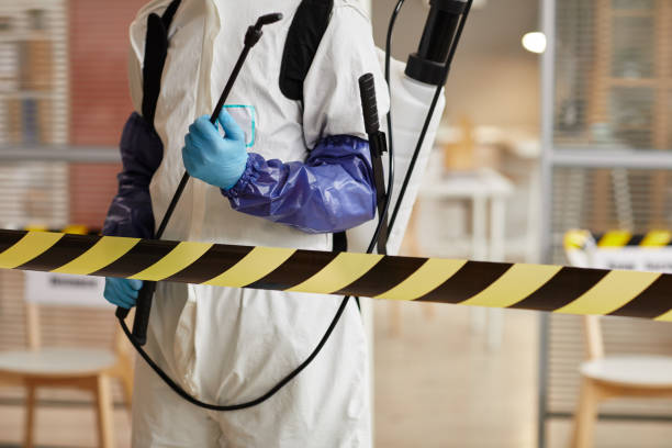 Professional Biohazard technician working in Wayne, PA